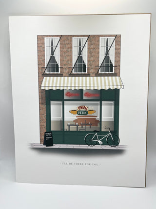 Central Perk TV Show Print