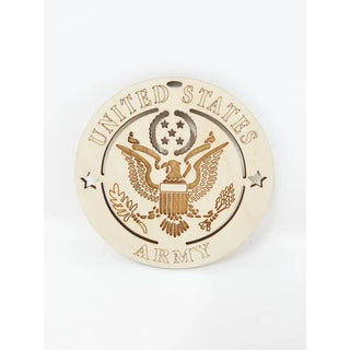 United States Army emblem on a white background