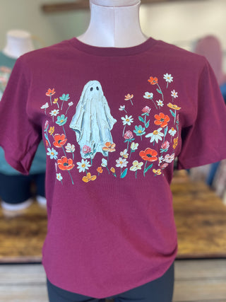 Ghost Among the Wildflowers Graphic Tee