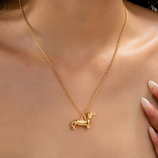 Dachshund Pendant Necklace