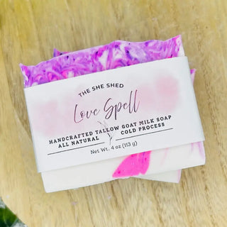 Love Spell Tallow Goat Milk Soap
