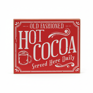 Resized Hot Cocoa sign product photo