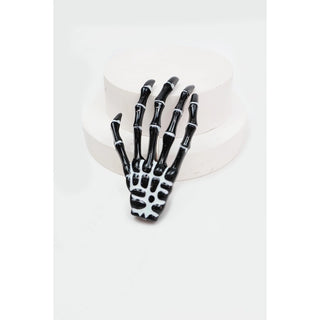 Black skeleton Hand Hair clip