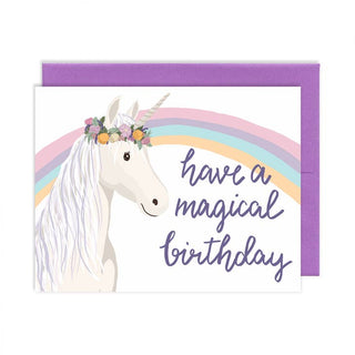Unicorn Birthday Card
