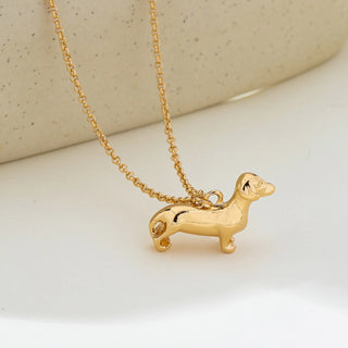 Dachshund Pendant Necklace